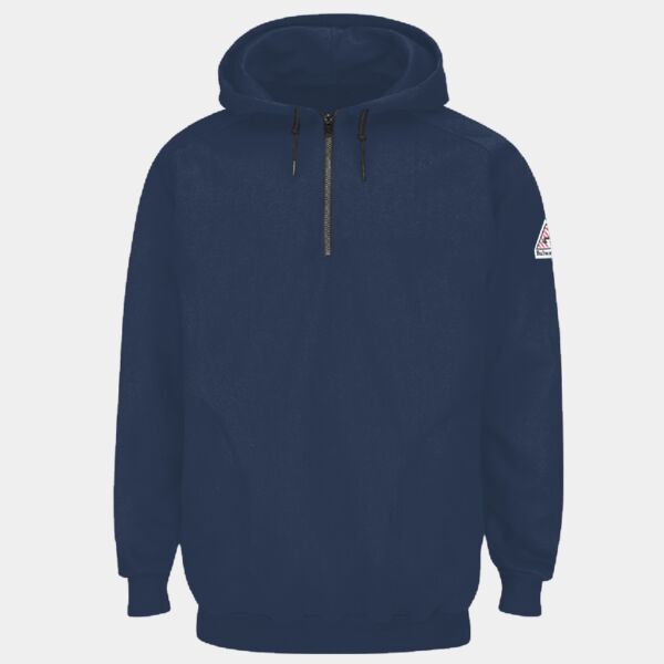 Men's Flame Resistant Quarter-Zip Hooded Sweatshirt Thumbnail