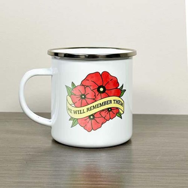 Sublimation Enamel Mug 12 oz By Walablanks Thumbnail