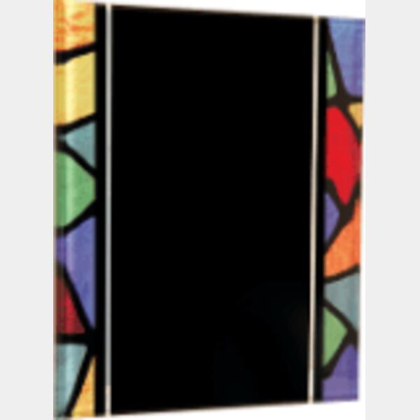 8" x 10" Stained Glass Acrylic Plaque with Hanger Thumbnail