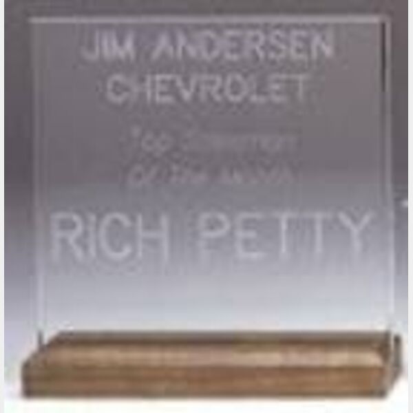 5" x 5" Square Acrylic (Base not included) Thumbnail