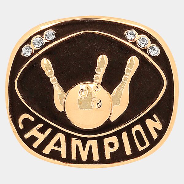 Bowling Champion Ring Insert Thumbnail