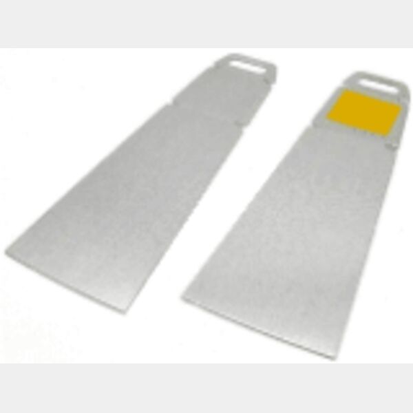 1.994" x 5.5" Aluminum Easel for Vertical 5"x7" to 8"x10" Photo Panels Thumbnail