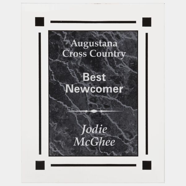 7" x 9" Marble Acrylic Plaq Thumbnail