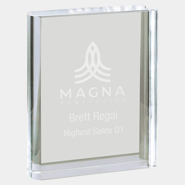 3 3/4" x 5" Crystal Book Thumbnail