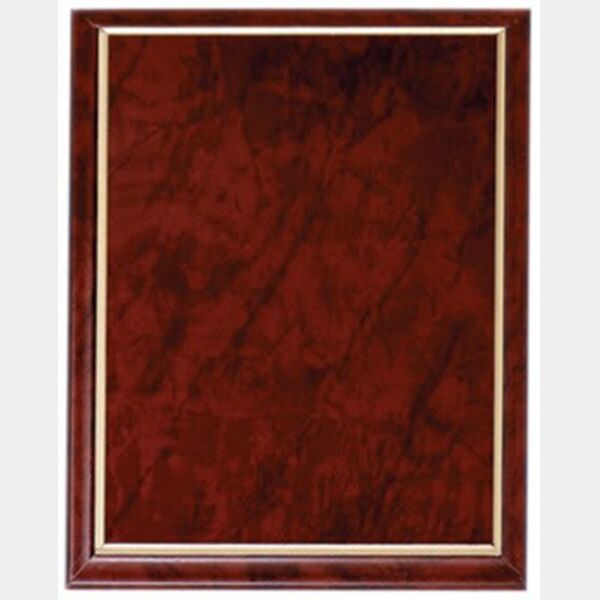 9" x 12" Ruby Marble Finish Plaque with Cove Edge Thumbnail