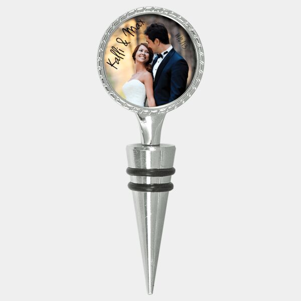 2-Sided Wine Stopper 1 1/2" Insert Holder/Insert Not Included Thumbnail