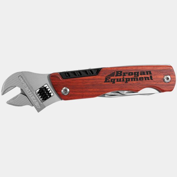 6 1/2" Wrench Multi-Tool with Wood Handle/Bag Thumbnail