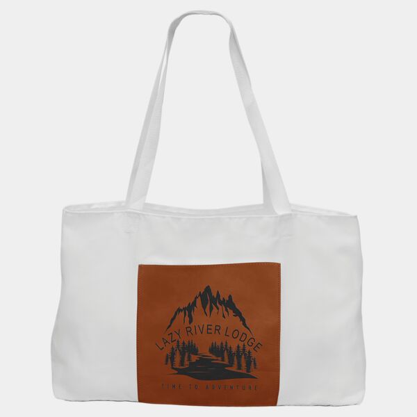 19" x 12" Bag with 5" Laserable Leatherette Gusset Thumbnail