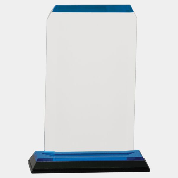 3 1/2" x 6 1/2" Clipped Corner Impress Acrylic Thumbnail