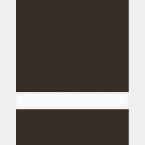 24" x 49" x 1/16" Chocolate Brown/ Matte Duets Laser XT Plastic Thumbnail
