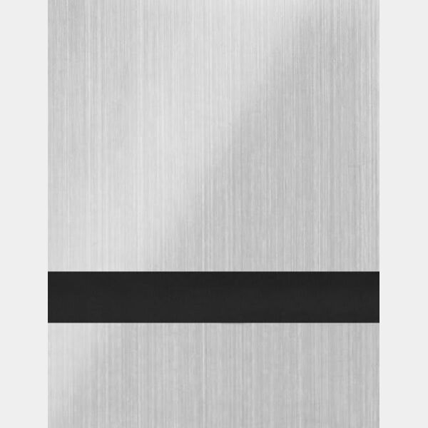 12" x 24" x 1/16" Brushed Aluminum/ Duets with -Guard Laser Indoor Thumbnail