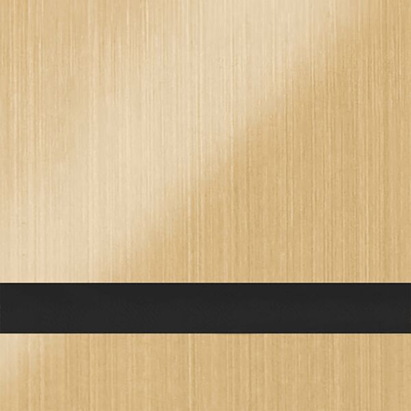 24X49 Duets Brushed Satin / 1/8 Laser Indoor Metals With Guard Thumbnail