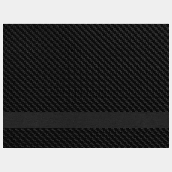 12" x 24" Carbon Fiber/ Laserable Leatherette Sheet Stock with Kota Pro Adhesive Thumbnail
