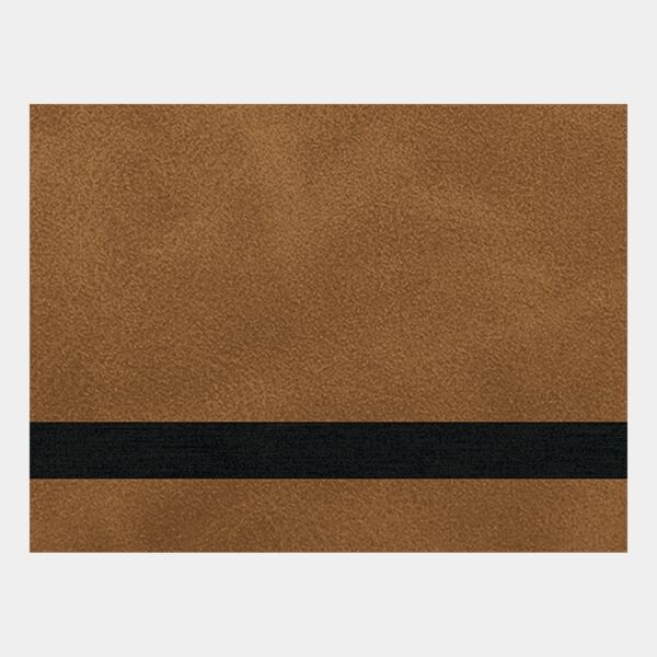 12" x 24" Medium Brown Premier Laserable Leatherette Sheet Stock with Kota Pro Adhesive - Creekside Collection Thumbnail