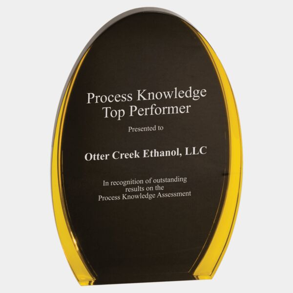 7" Luminary Oval Acrylic Thumbnail