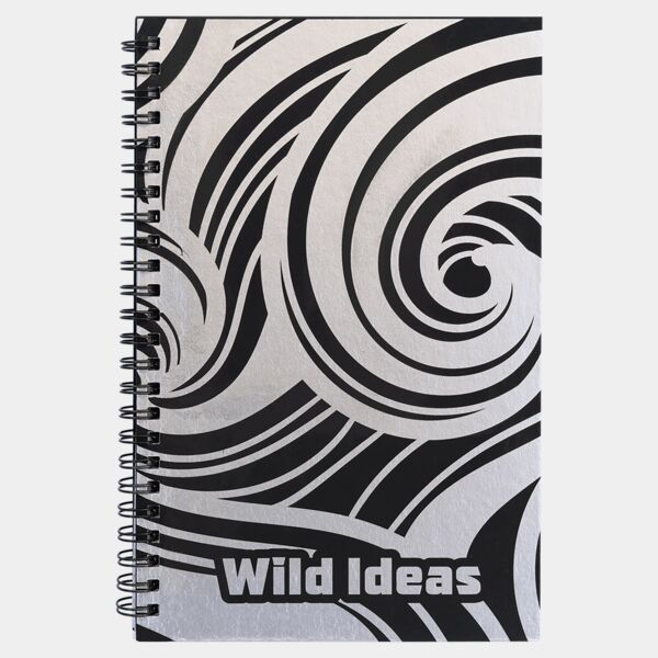 5 1/2" x 8 1/2" Lazerburst Spiral Notebook-Lasers to Thumbnail