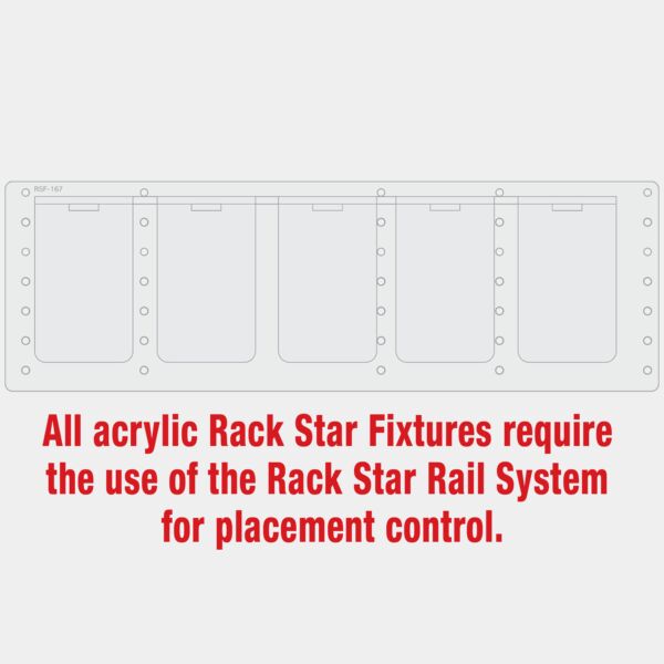 Laserable Leatherette Slim Beverage Holder RackStar Fixture-Holds 4 (For laser only) Thumbnail