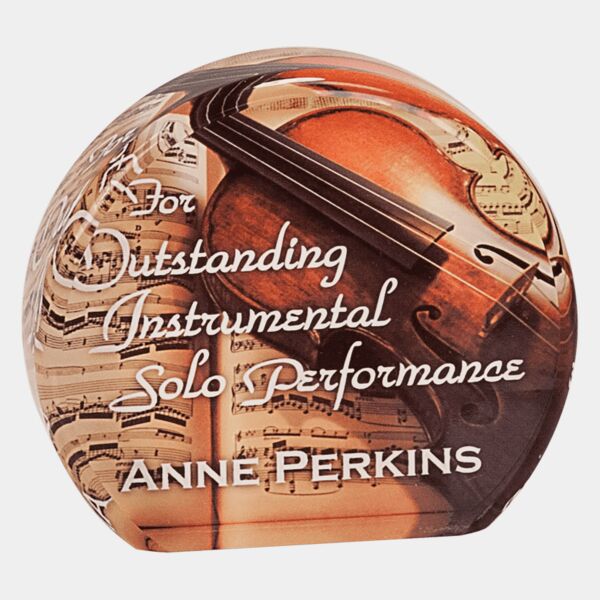 4" x 3 1/2" Round Sublicrylic Thumbnail