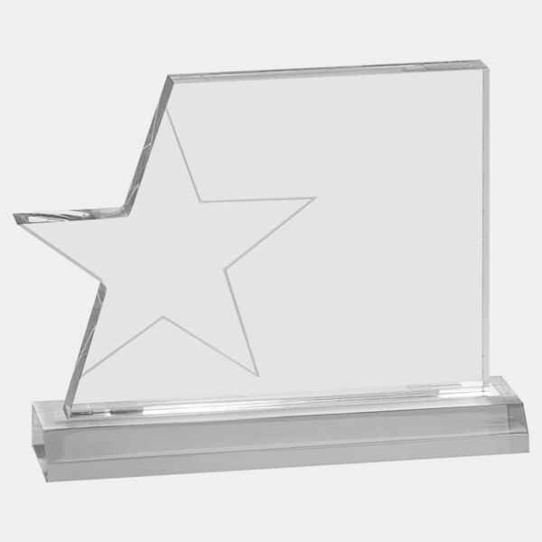 7 1/4" x 5 1/4" Star Page Acrylic with 7 1/2" Base Thumbnail