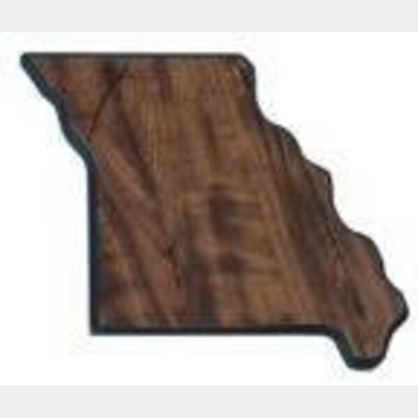 9 1/2" x 10 1/2" Finish Edge Missouri State Plaque Thumbnail