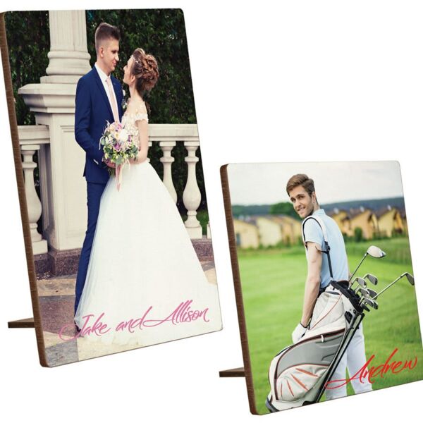 8" x 10" Textured MDF Kickstand Photo Panel Thumbnail