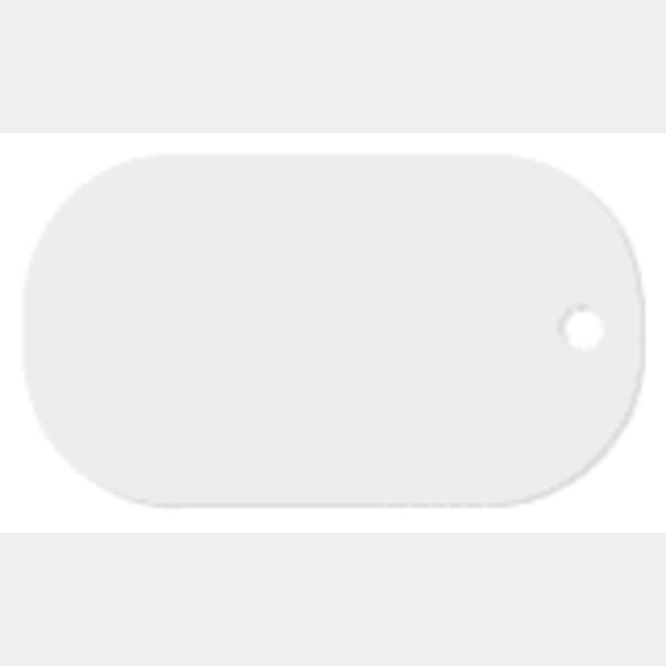 2 1/4" x 4" Sublimatable UVSub Aluminum Dog Tag Thumbnail