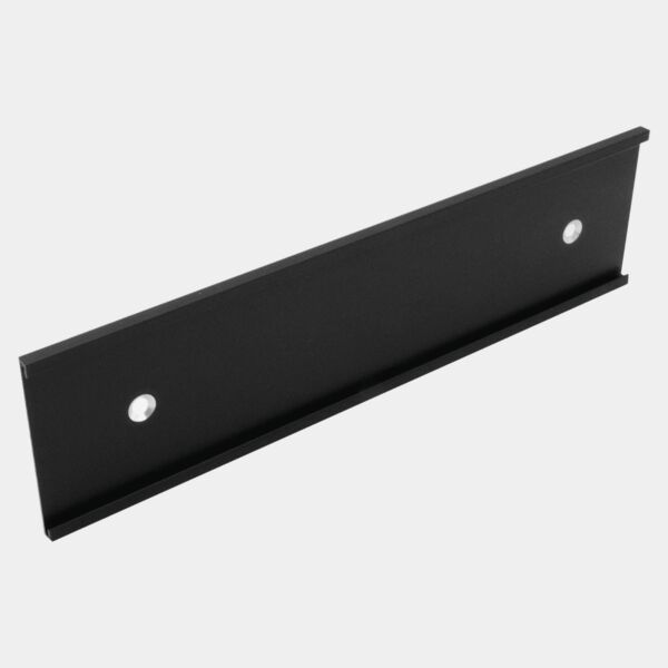 4" x 8", Kota Pro Aluminum Wall Bracket with Mounting Holes, Fits 1/8" Thick Plastic Insert Thumbnail