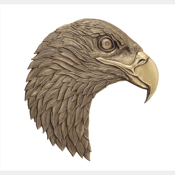 5 1/8" x 5 5/8" Antique Eagle Head Thumbnail