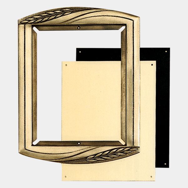 9 1/2" x 12" Airflyte Cast Metal Frame-Frame Only, Plate Sold Separately Thumbnail