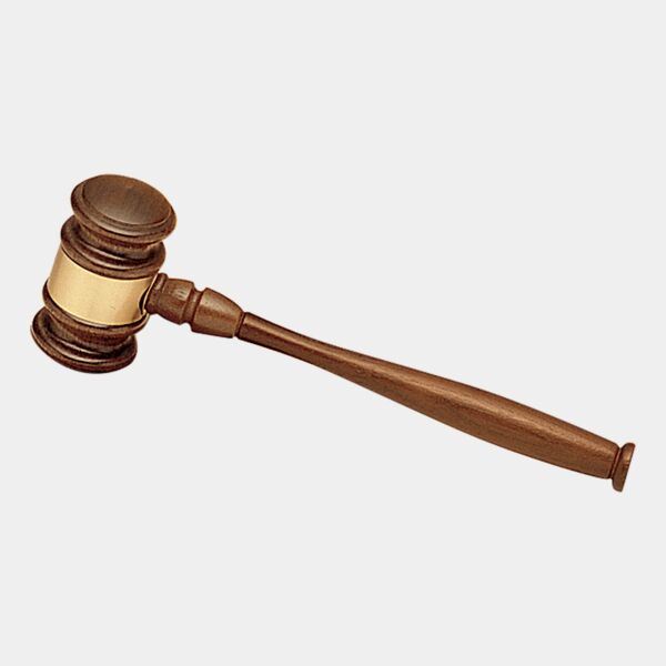 9 3/4" Gavel with a Gavel Band Thumbnail