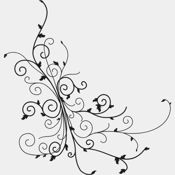 Swirls 2 B W  Thumbnail