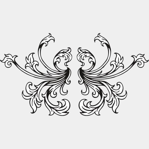 Filigree 1 B W  Thumbnail