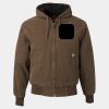 Men's Tall Cheyenne Boulder Cloth™ Hooded Jacket with Tricot Quilt Lining Thumbnail