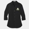 Women's 3/4 Sleeve Carefree Poplin Shirt Thumbnail
