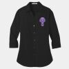 Women's 3/4 Sleeve Carefree Poplin Shirt Thumbnail