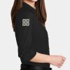 Women's 3/4 Sleeve Carefree Poplin Shirt Thumbnail