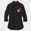 Women's 3/4 Sleeve Carefree Poplin Shirt Thumbnail