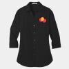 Women's 3/4 Sleeve Carefree Poplin Shirt Thumbnail