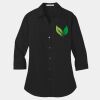 Women's 3/4 Sleeve Carefree Poplin Shirt Thumbnail