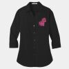 Women's 3/4 Sleeve Carefree Poplin Shirt Thumbnail