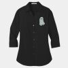 Women's 3/4 Sleeve Carefree Poplin Shirt Thumbnail