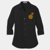 Women's 3/4 Sleeve Carefree Poplin Shirt Thumbnail
