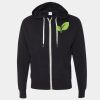 Unisex Heathered French Terry Full-Zip Hooded Sweatshirt Thumbnail