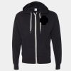 Unisex Heathered French Terry Full-Zip Hooded Sweatshirt Thumbnail